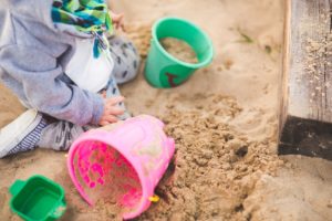 Sand box-buckets-child - Childcare Renovation Singapore