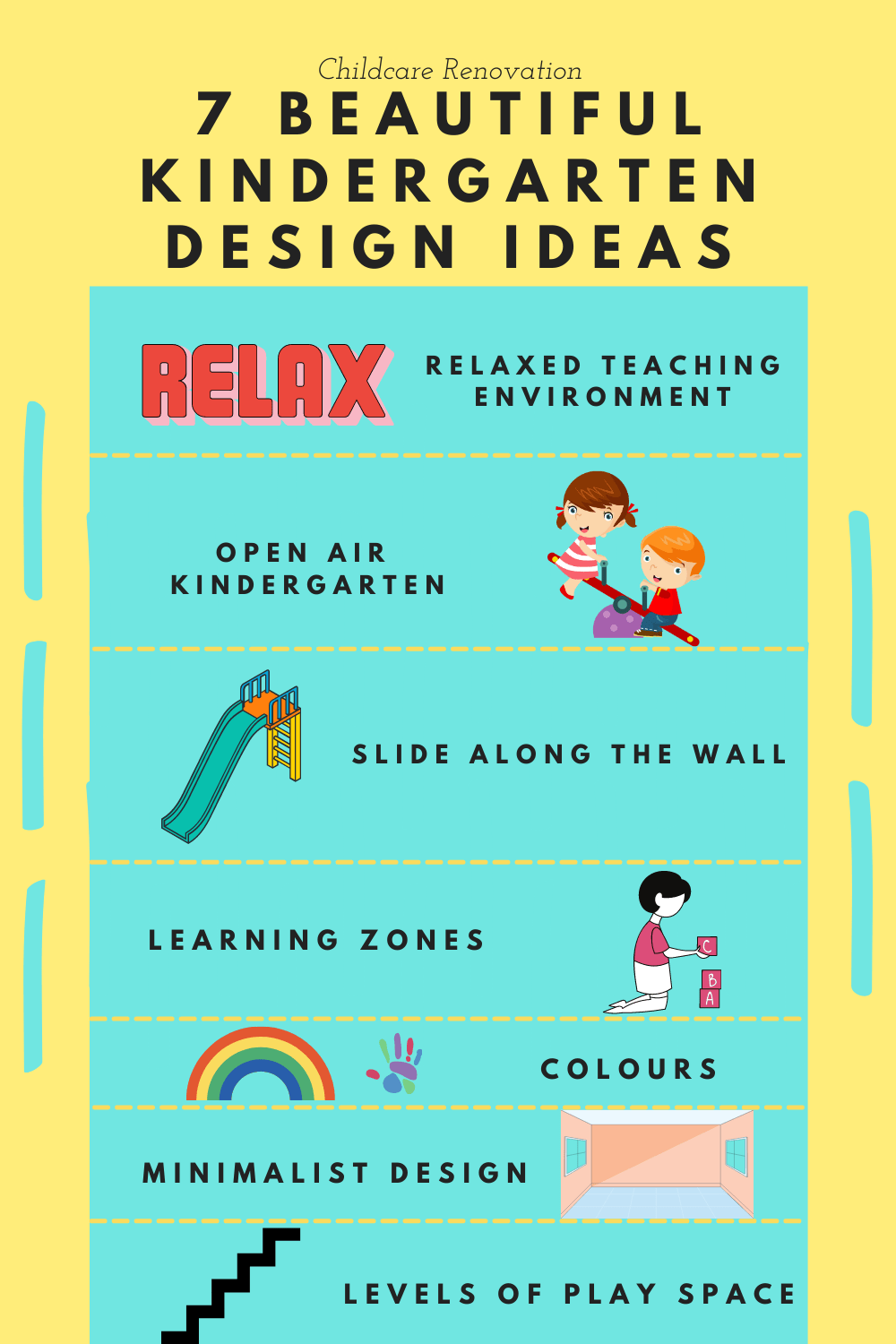 7 Beautiful Kindergarten Design Ideas