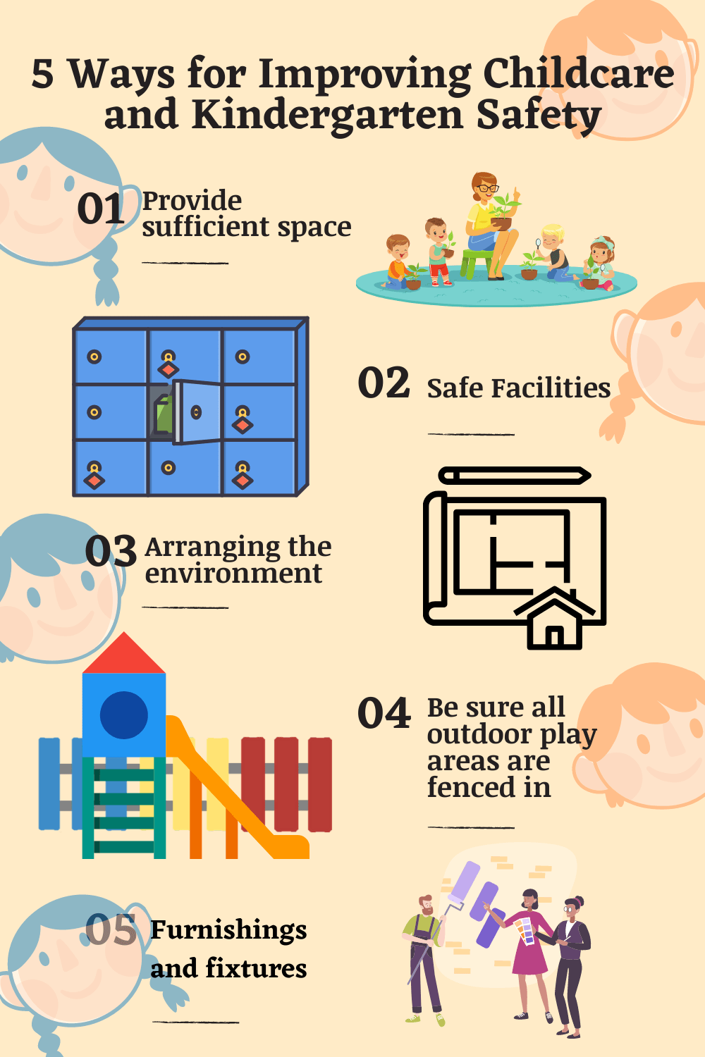 5 Ways For Improving Childcare And Kindergarten Safety