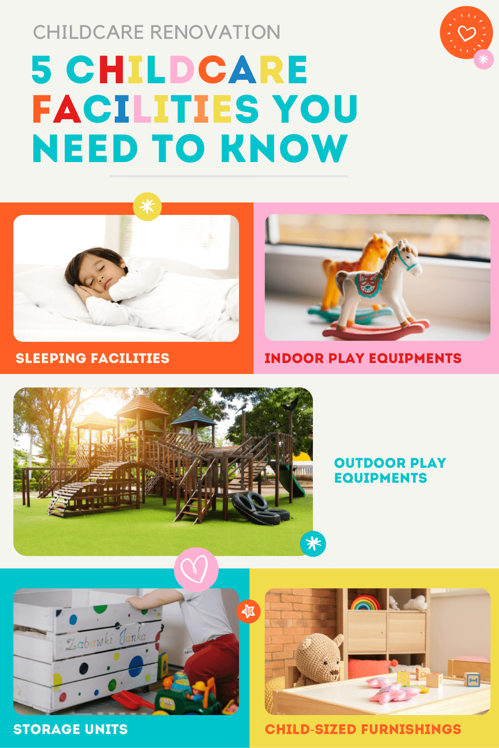 5 childcare facilities you need to know before choosing a childcare centre for your kids