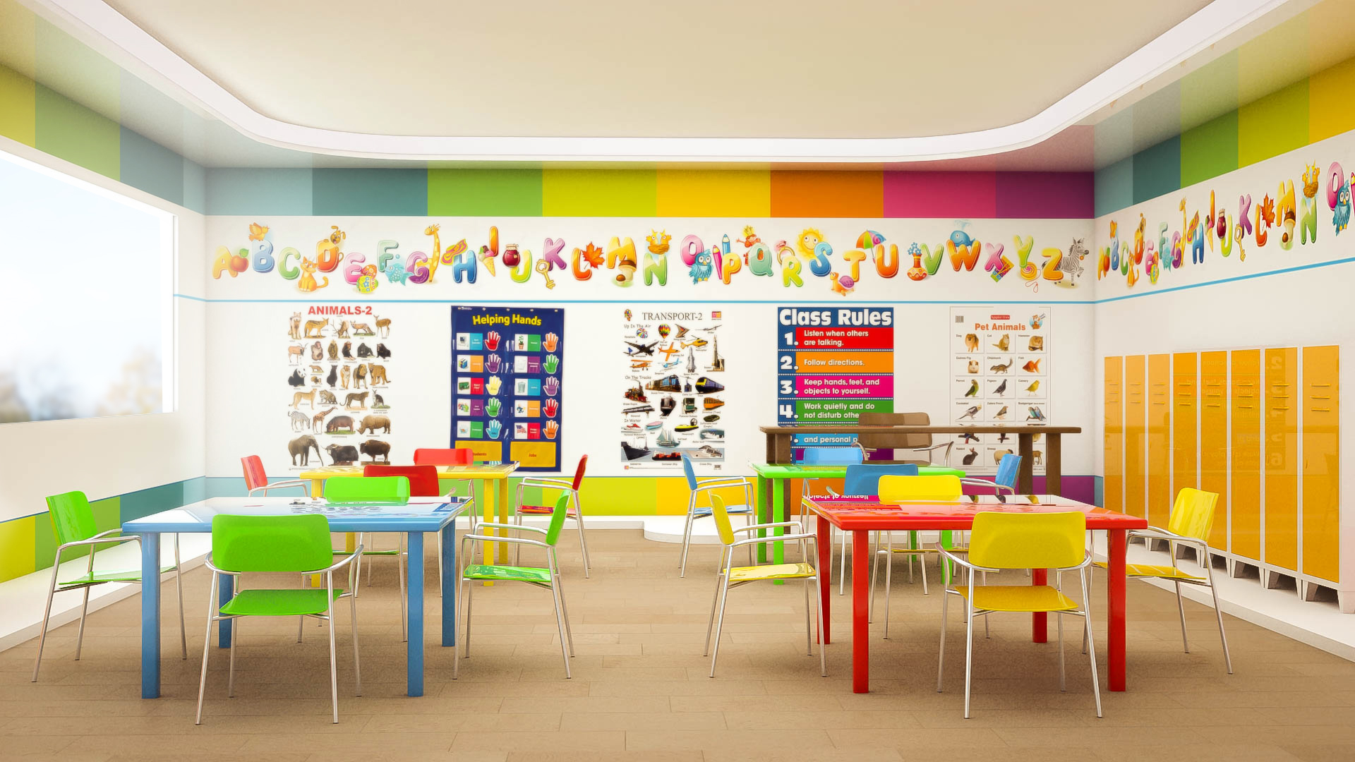 Kindergarten Classroom Layout