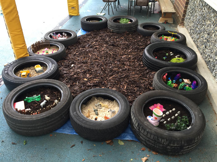 Preschool Outdoor Decor