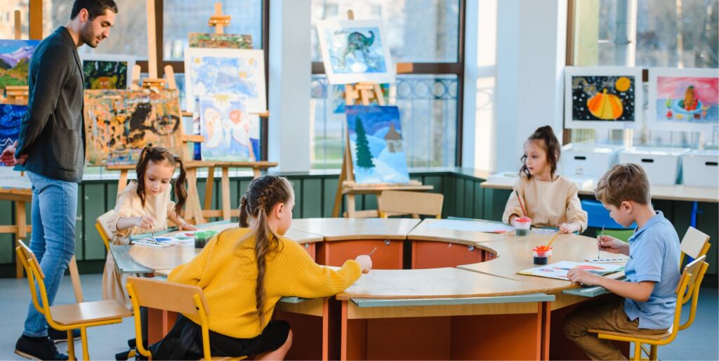 Preschool Library Interior Design