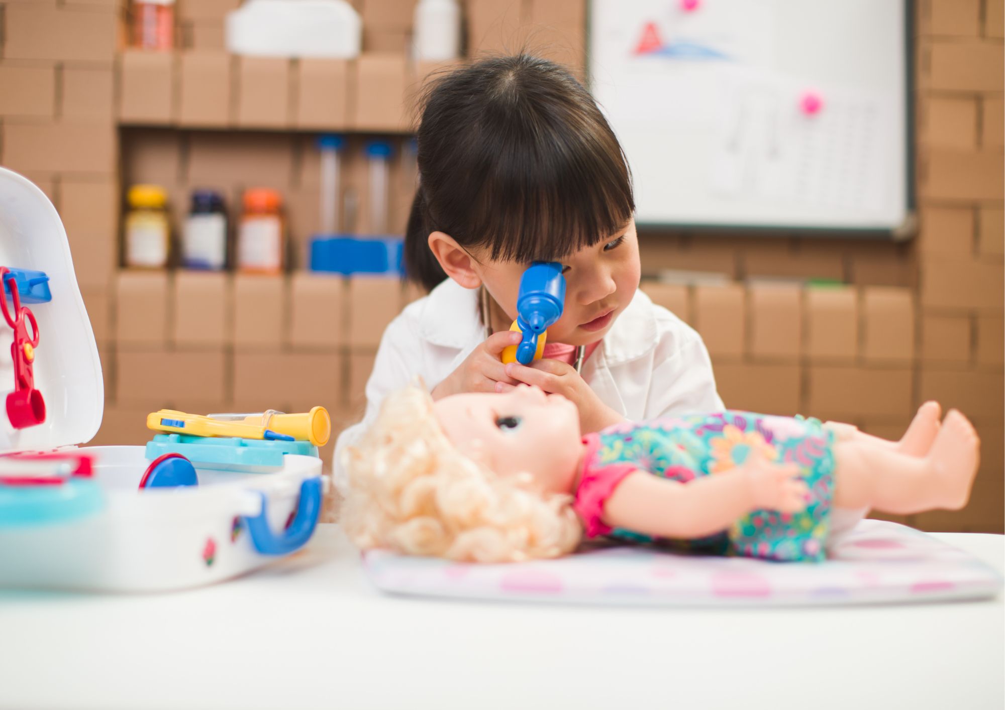 pretend play corner