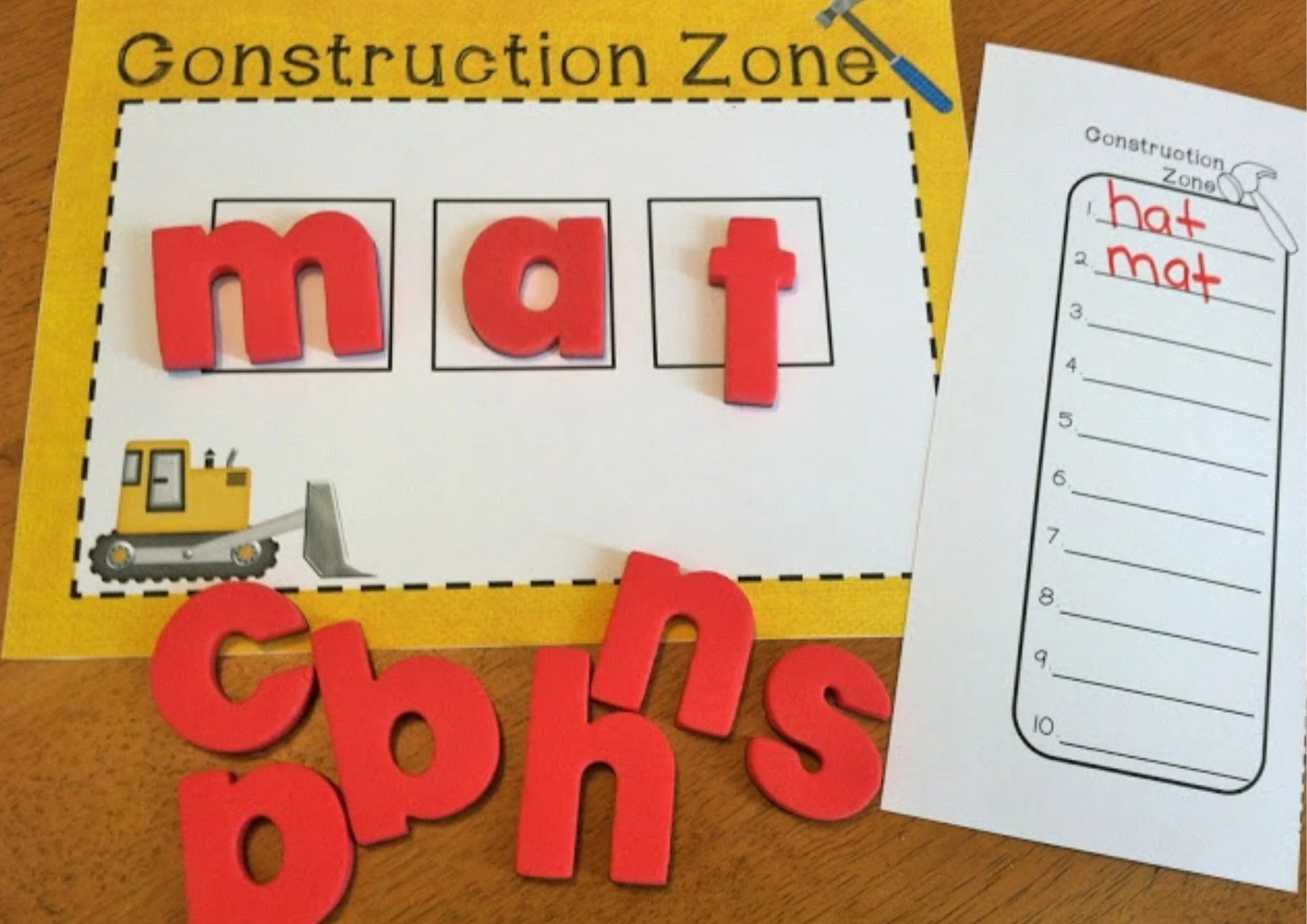 Preschool Classroom Zones