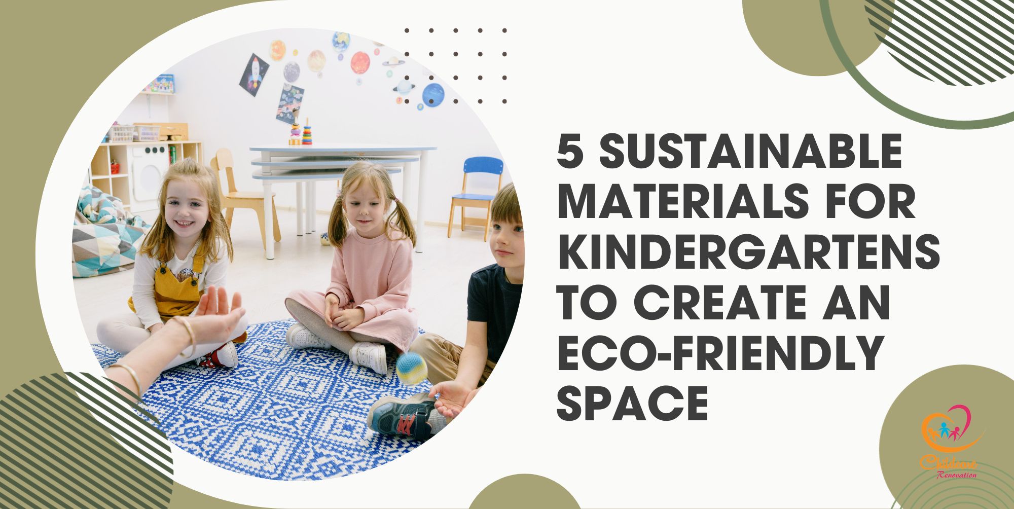 5 Sustainable Materials For Kindergartens To Create An Eco-Friendly Space