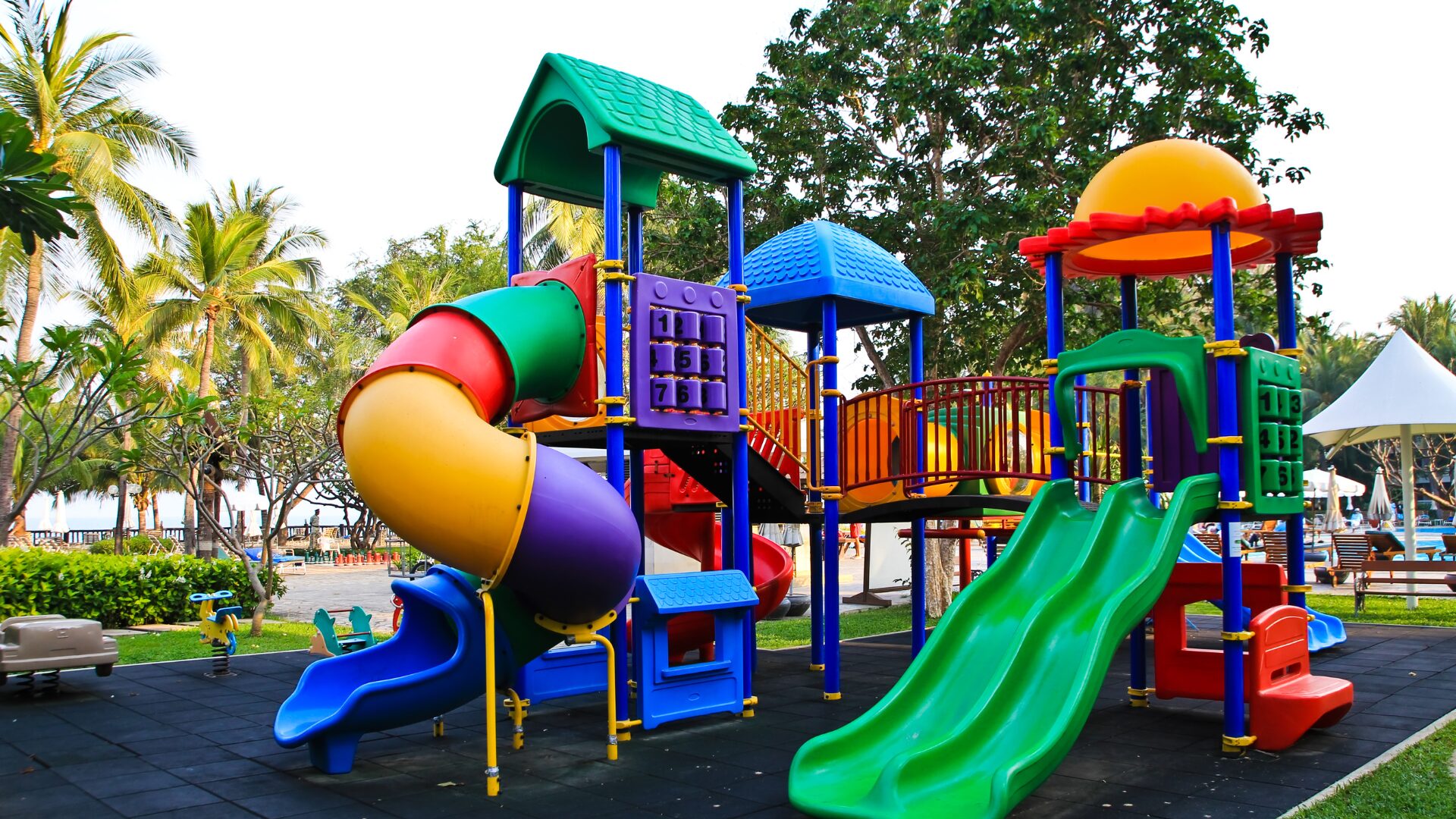 safety aspects, childcare, playground