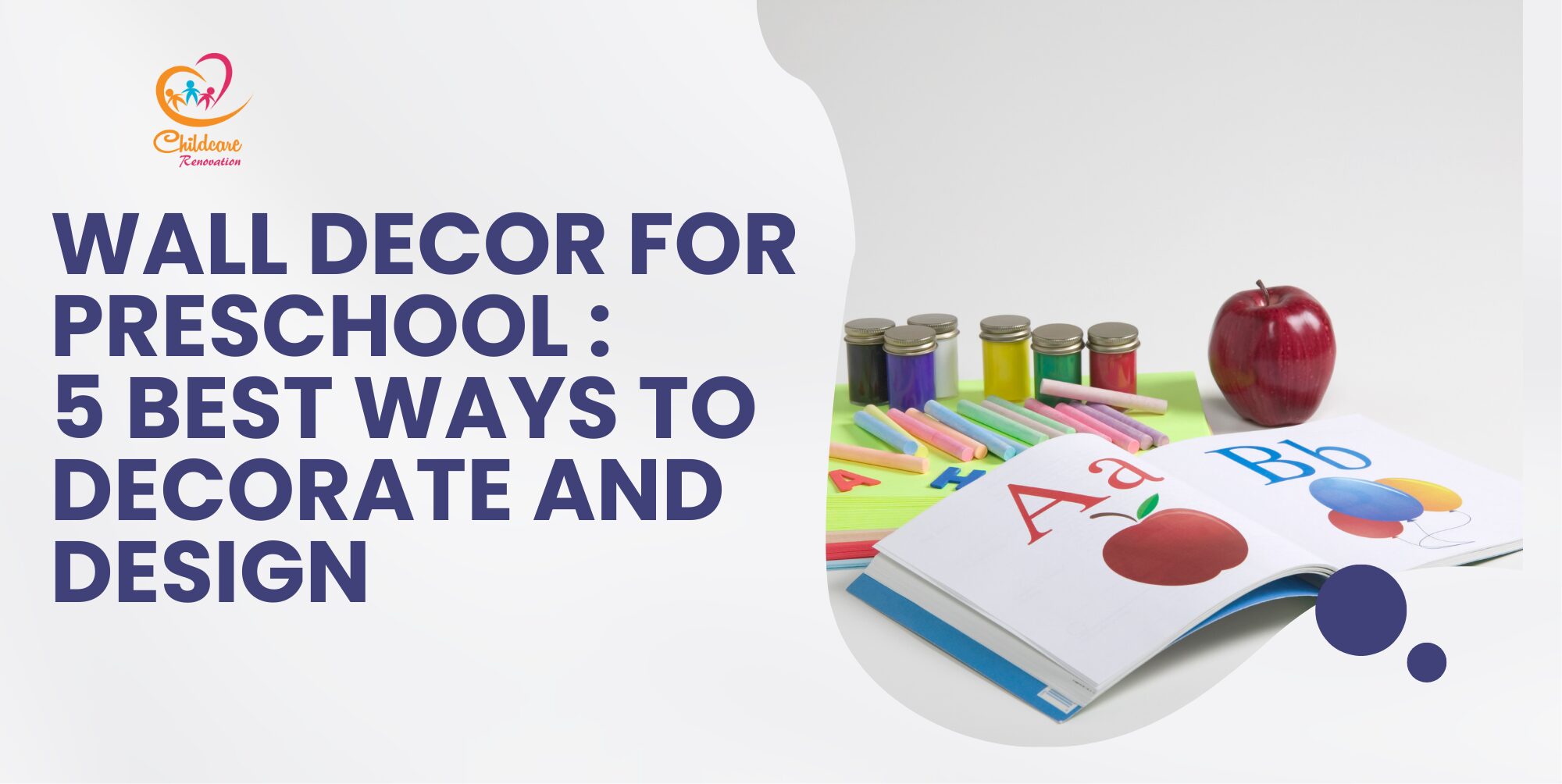 Wall Decor For Preschool : 5 Best Ways To Decorate And Design